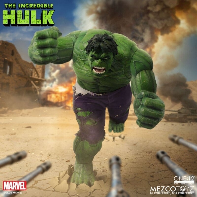 Hulk One:12 van Mezco - Marvel 1/12 schaal actiefiguur