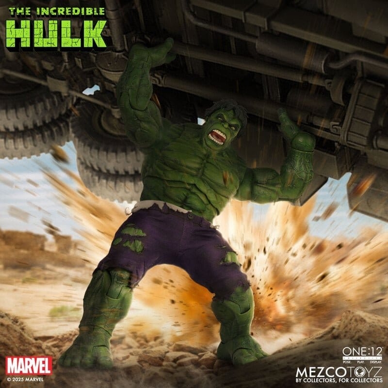 Hulk One:12 van Mezco - Marvel 1/12 schaal actiefiguur