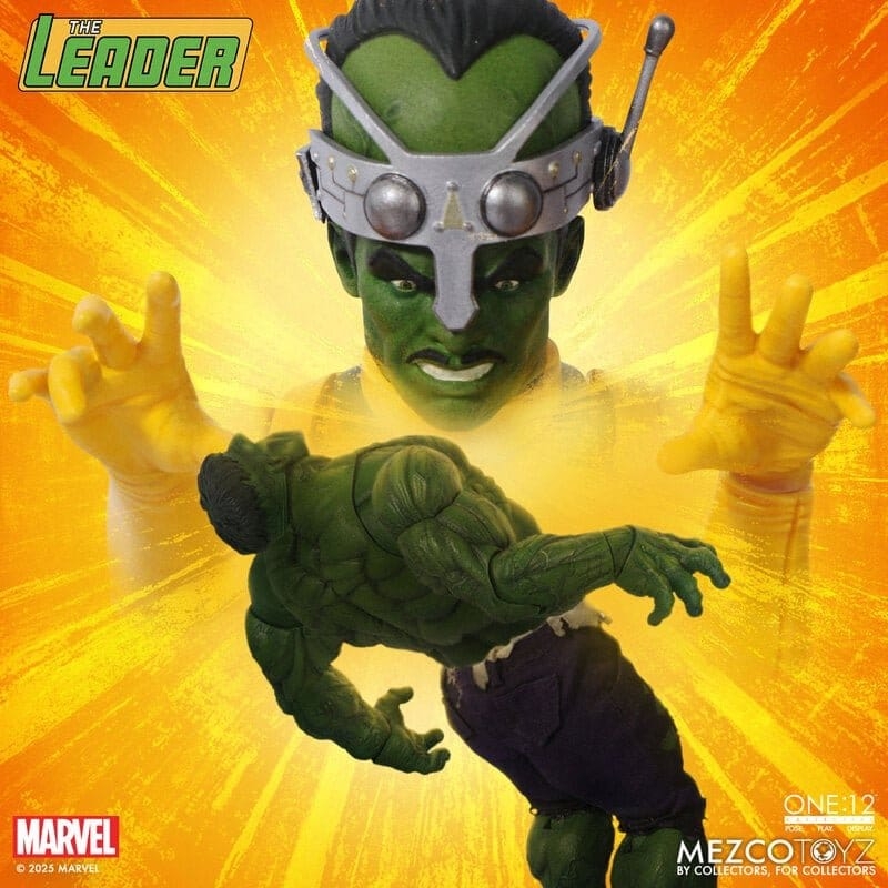 The Leader One:12 par Mezco - figurine 1/12 Marvel de 17 cm