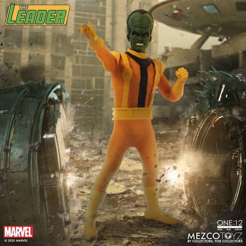 The Leader One:12 par Mezco - figurine 1/12 Marvel de 17 cm
