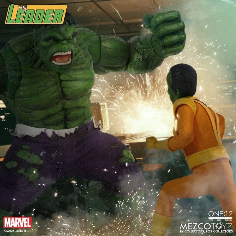The Leader One:12 par Mezco - figurine 1/12 Marvel de 17 cm