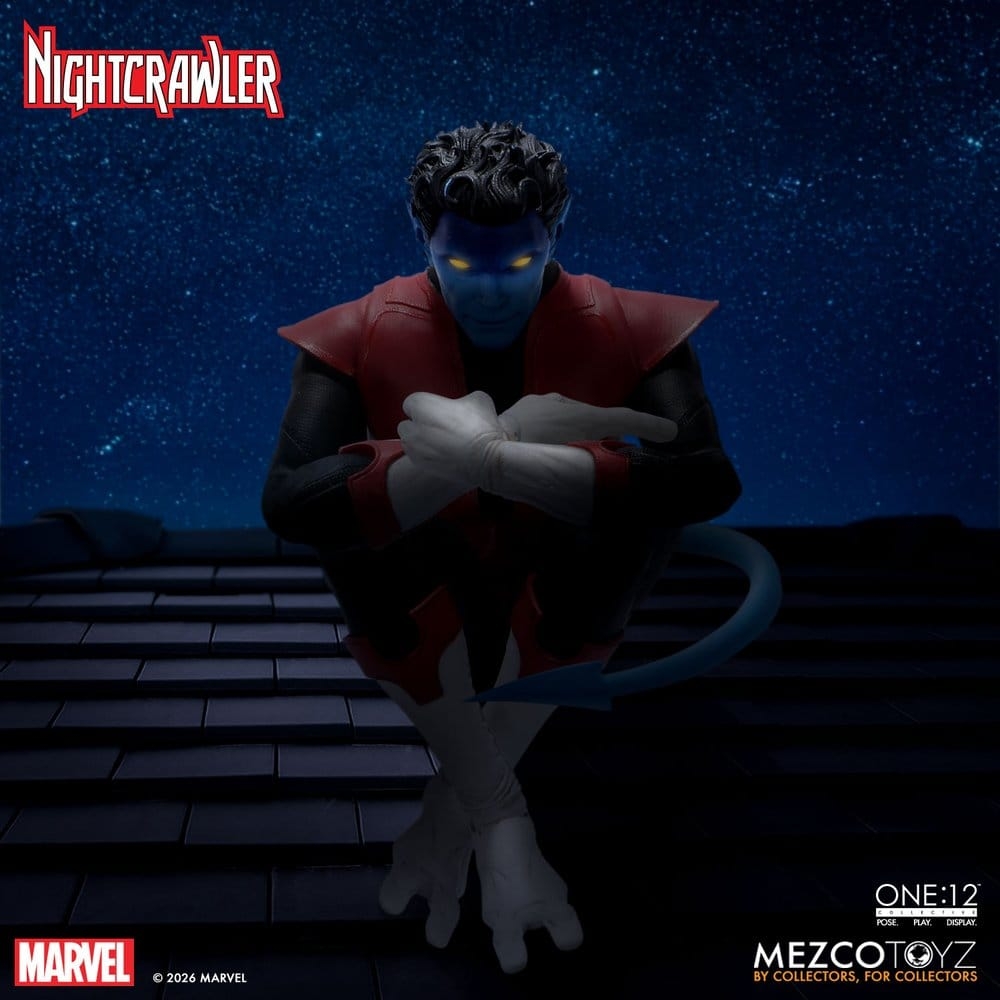 Nightcrawler One:12 van Mezco - X-Men 1/12 schaal actiefiguur