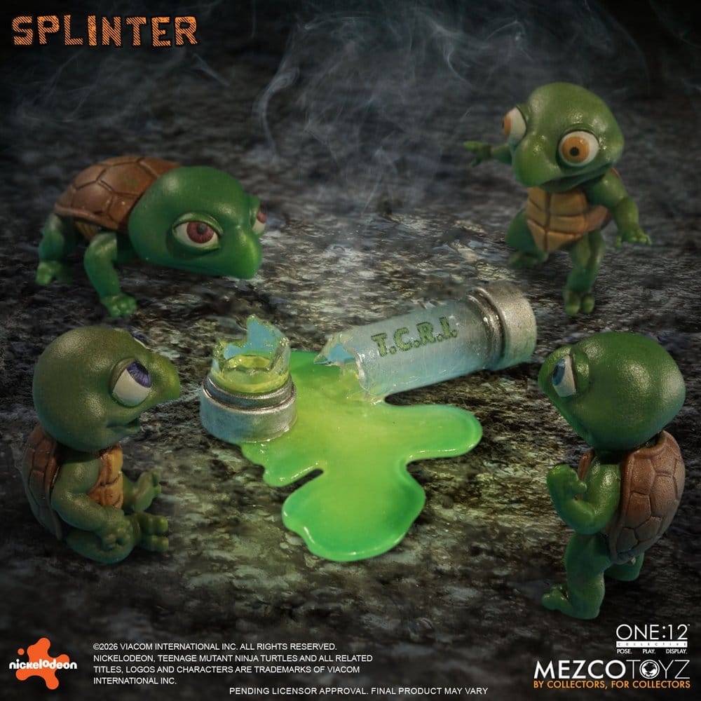 Splinter One:12 by Mezco - Teenage Mutant Ninja Turtles 1/12 scale action figure