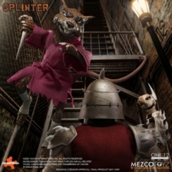 Splinter One:12 par Mezco - figurine 1/12 Tortues Ninja de 17 cm
