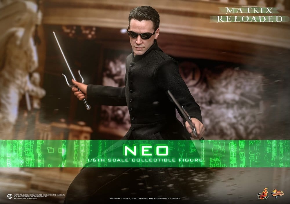 Neo by Hot Toys - MMS868 - The Matrix Reloaded 1/6 scale action figure