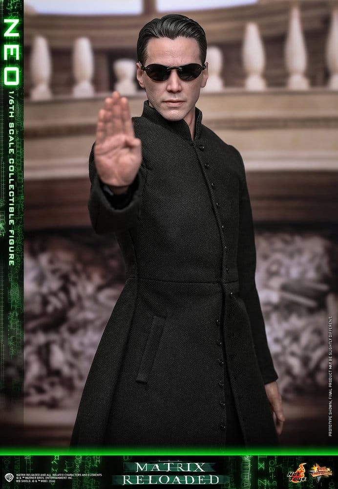 Neo van Hot Toys - MMS868 - The Matrix Reloaded 1/6 schaal actiefiguur