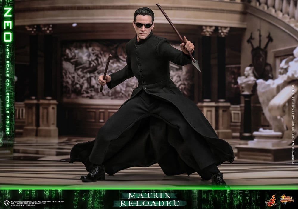 Neo by Hot Toys - MMS868 - The Matrix Reloaded 1/6 scale action figure