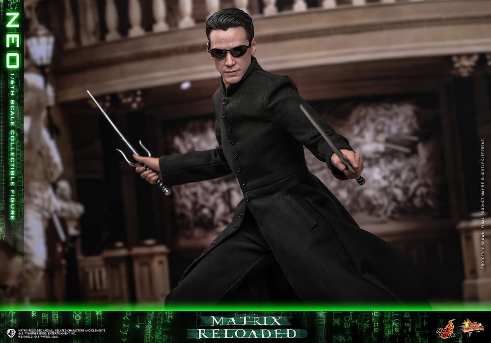 Neo van Hot Toys - MMS868 - The Matrix Reloaded 1/6 schaal actiefiguur