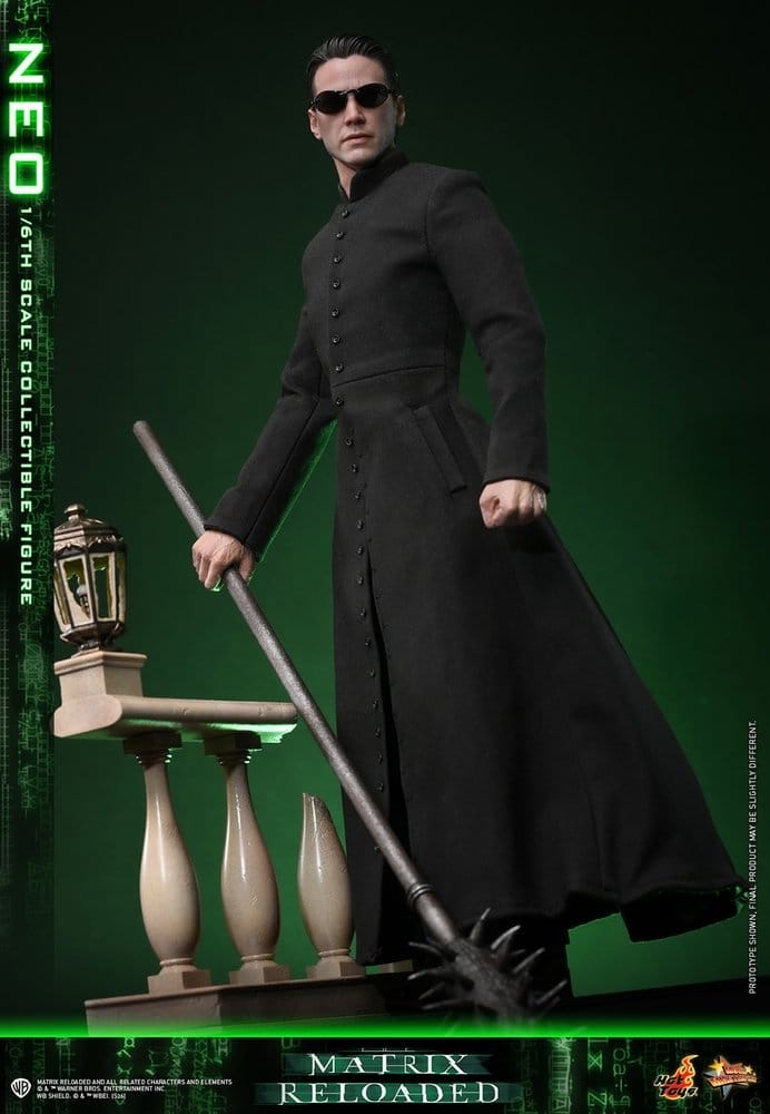 Neo par Hot Toys - MMS868 - figurine 1/6 The Matrix Reloaded de 31 cm