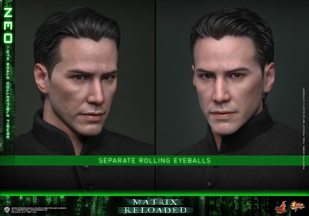 Neo van Hot Toys - MMS868 - The Matrix Reloaded 1/6 schaal actiefiguur