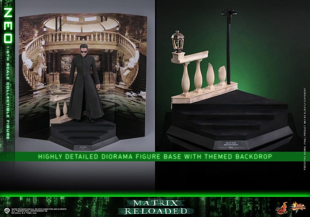 Neo van Hot Toys - MMS868 - The Matrix Reloaded 1/6 schaal actiefiguur