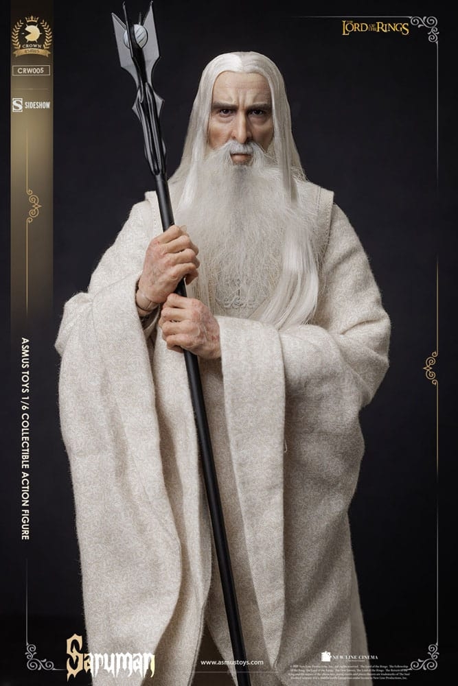 Saruman The Crown series van Asmus - CRW005 - The Lord Of The Rings 1/6 schaal actiefiguur