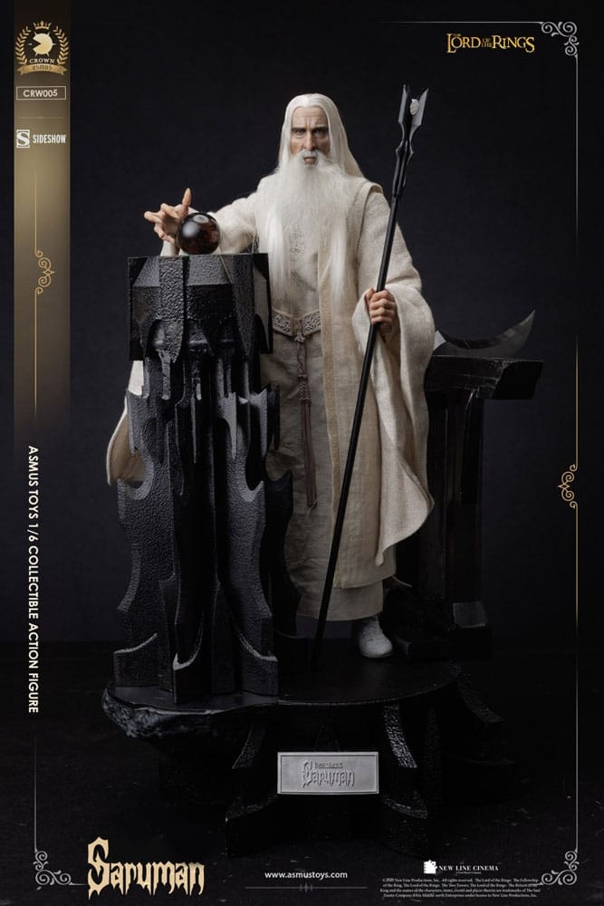 Saruman The Crown series von Asmus - CRW005 - The Lord Of The Rings 1/6 Maßstab Actionfigur