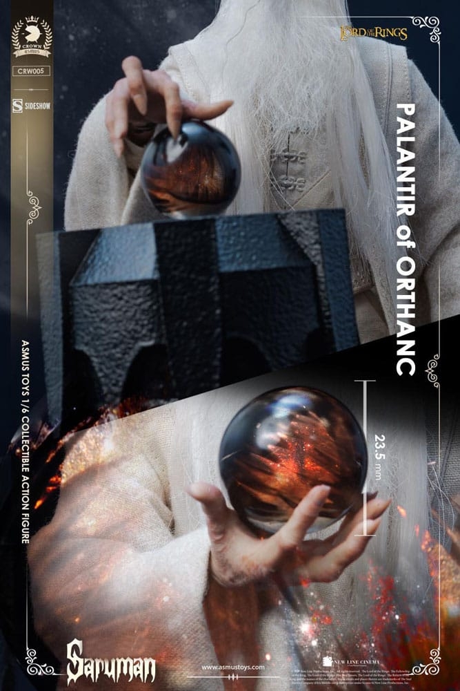 Saruman The Crown series von Asmus - CRW005 - The Lord Of The Rings 1/6 Maßstab Actionfigur