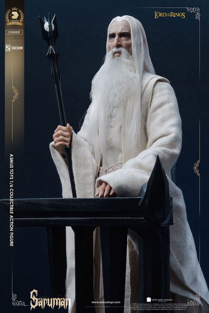 Saruman The Crown series van Asmus - CRW005 - The Lord Of The Rings 1/6 schaal actiefiguur