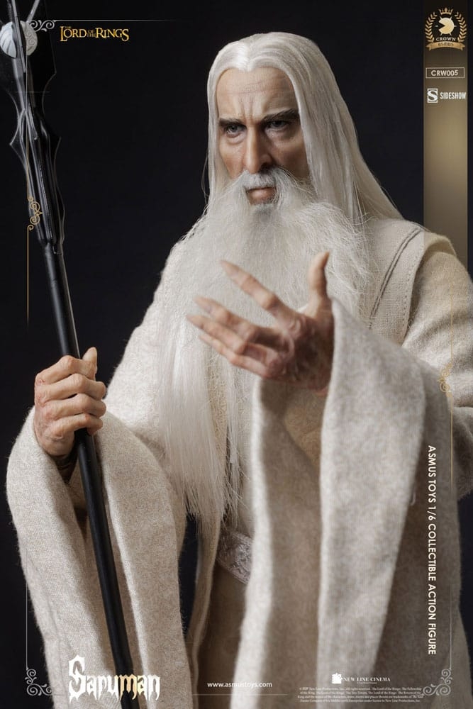 Saruman The Crown series van Asmus - CRW005 - The Lord Of The Rings 1/6 schaal actiefiguur