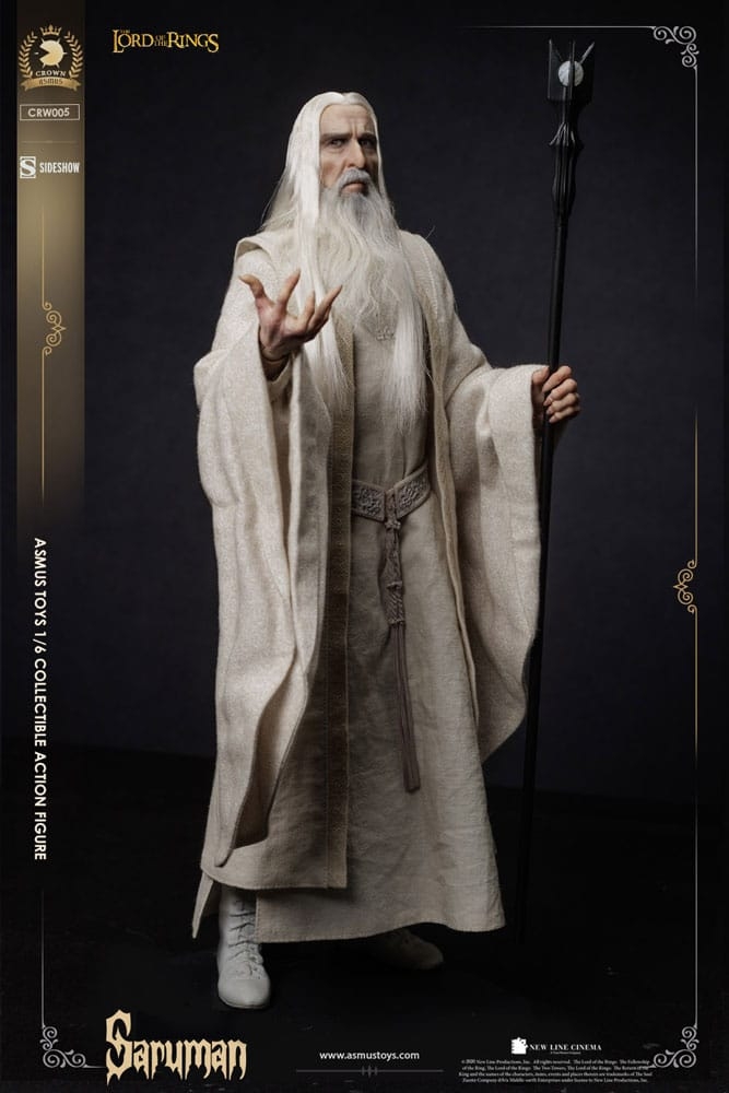 Saruman The Crown series von Asmus - CRW005 - The Lord Of The Rings 1/6 Maßstab Actionfigur