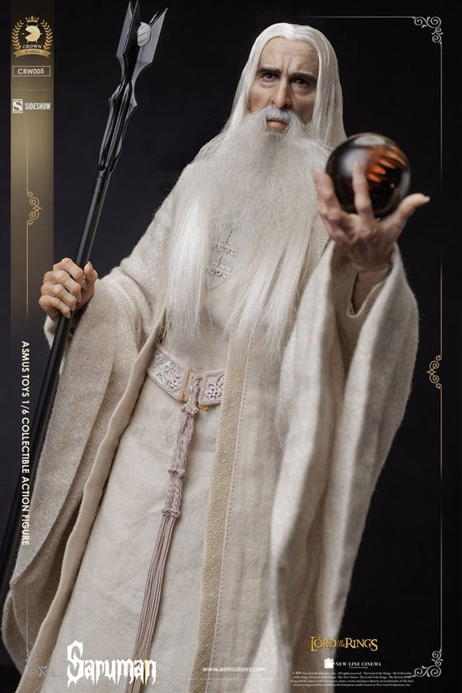 Saruman The Crown series van Asmus - CRW005 - The Lord Of The Rings 1/6 schaal actiefiguur