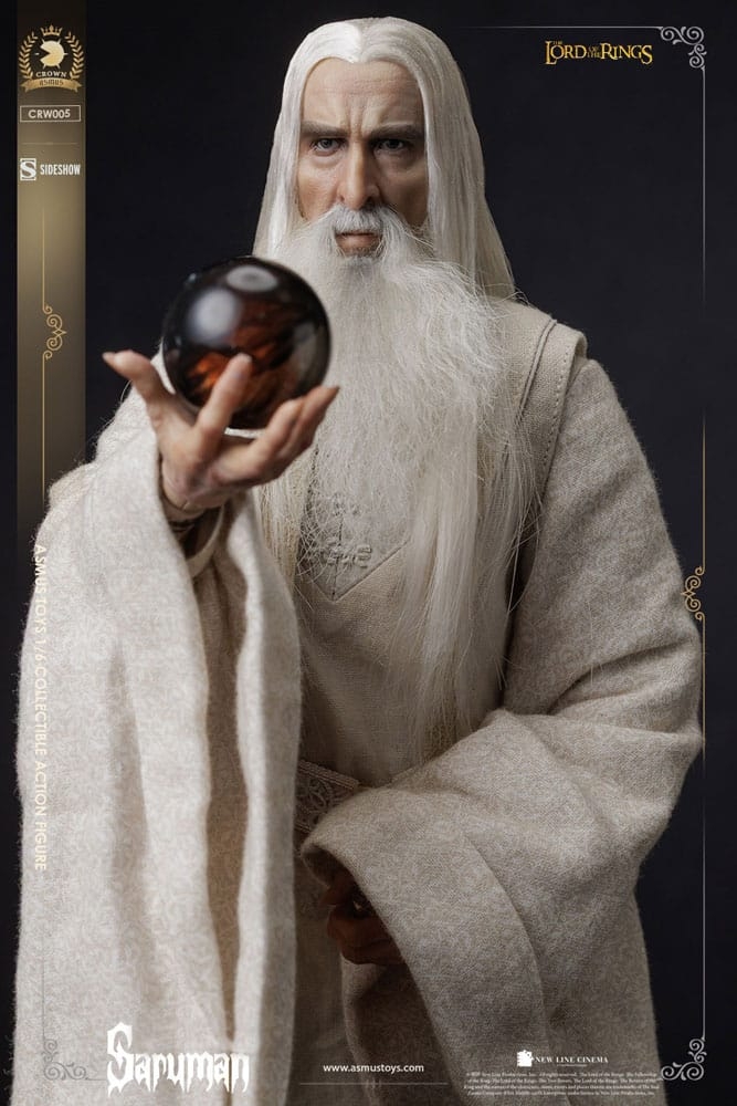Saruman The Crown series van Asmus - CRW005 - The Lord Of The Rings 1/6 schaal actiefiguur
