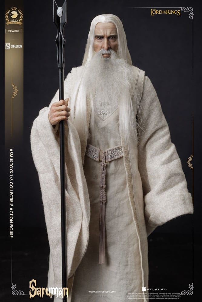 Saruman The Crown series van Asmus - CRW005 - The Lord Of The Rings 1/6 schaal actiefiguur