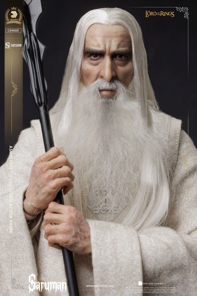 Saruman The Crown series von Asmus - CRW005 - The Lord Of The Rings 1/6 Maßstab Actionfigur
