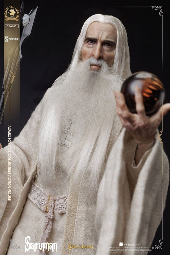 Saruman The Crown series van Asmus - CRW005 - The Lord Of The Rings 1/6 schaal actiefiguur