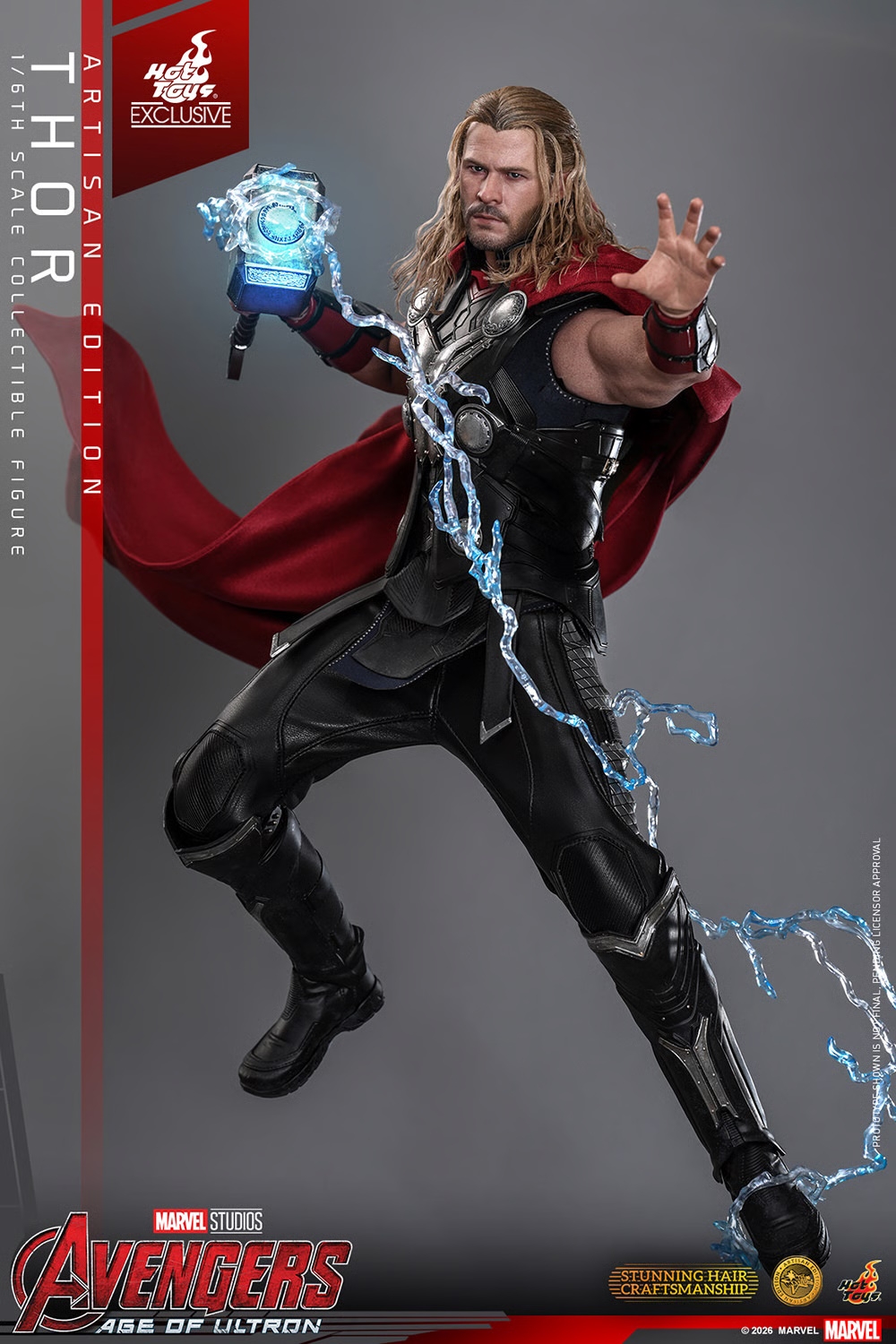 Thor Artisan Edition by Hot Toys - MMS867AE - Avengers : Age Of Ultron 1/6 scale action figure