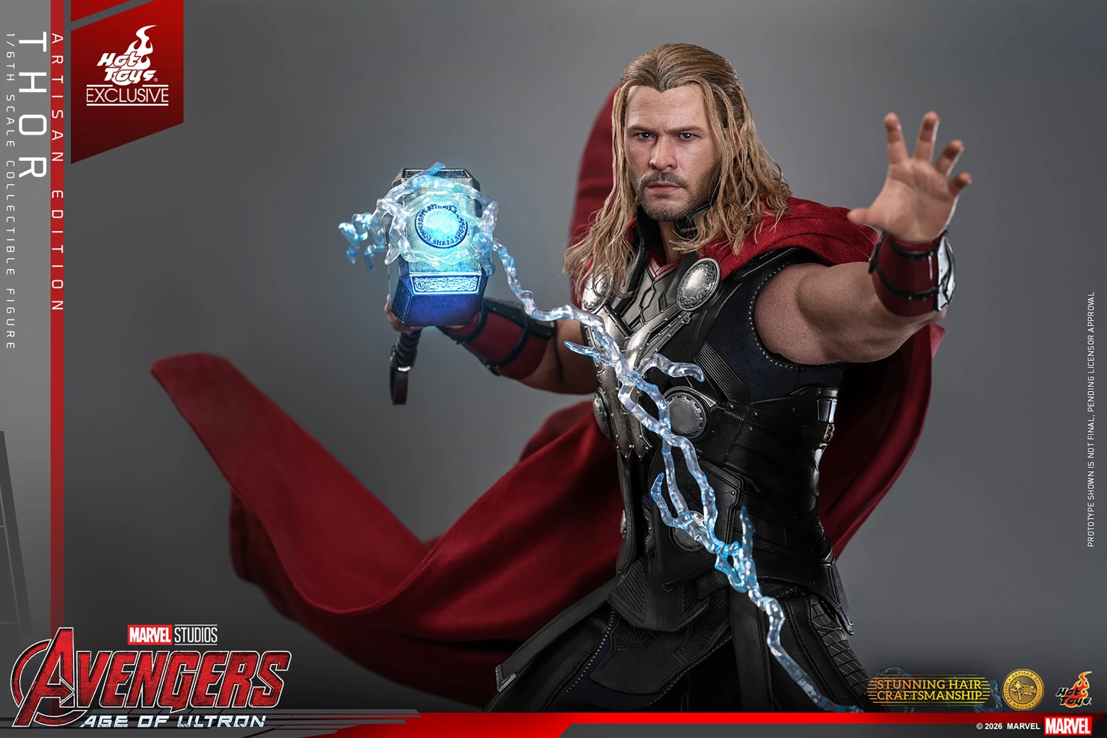 Thor Artisan Edition by Hot Toys - MMS867AE - Avengers : Age Of Ultron 1/6 scale action figure