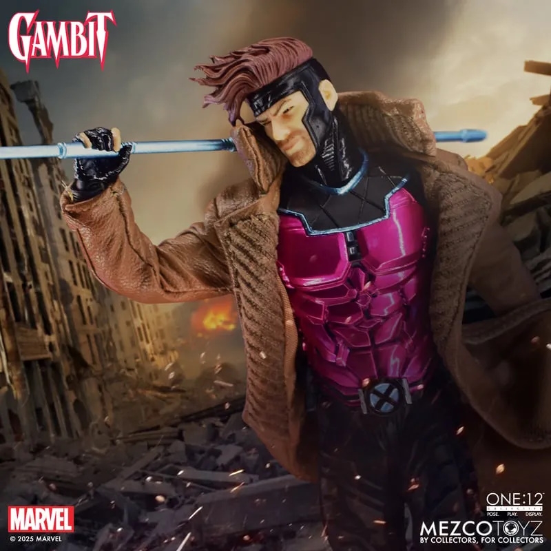Gambit One:12 van Mezco - X-Men 1/12 schaal actiefiguur