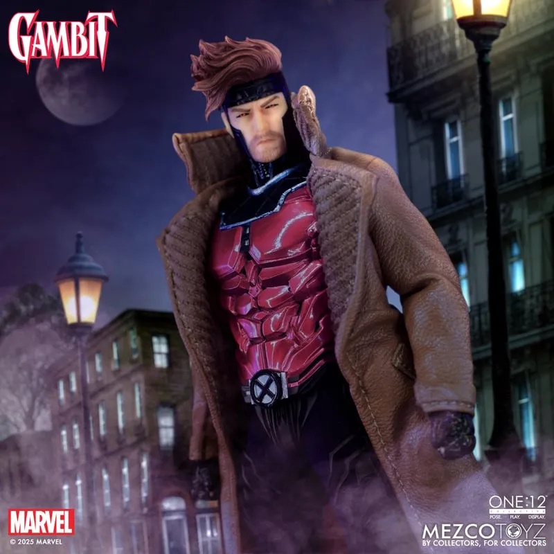 Gambit One:12 by Mezco - X-Men 1/12 scale action figure