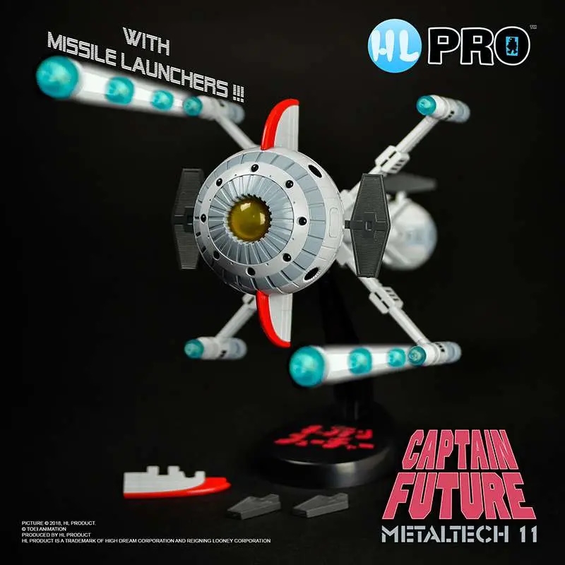 Cyberlab par HL Pro - Metaltech 11 - réplique Capitaine Flam de 23 cm