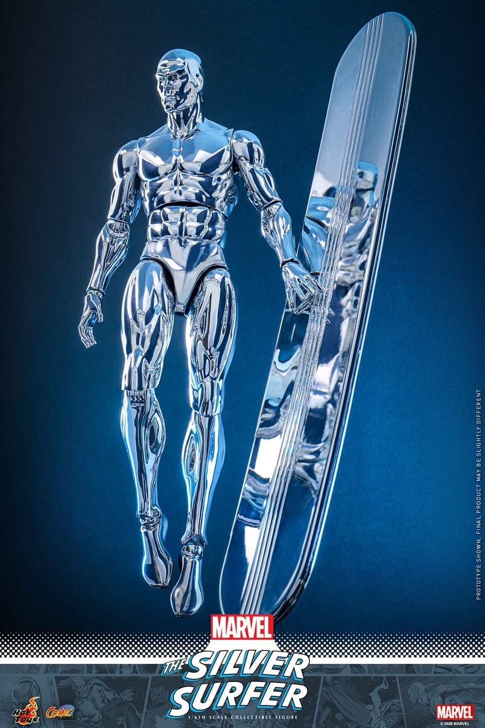 Silver Surfer von Hot Toys - CMS033 - Marvel 1/6 Maßstab Actionfigur