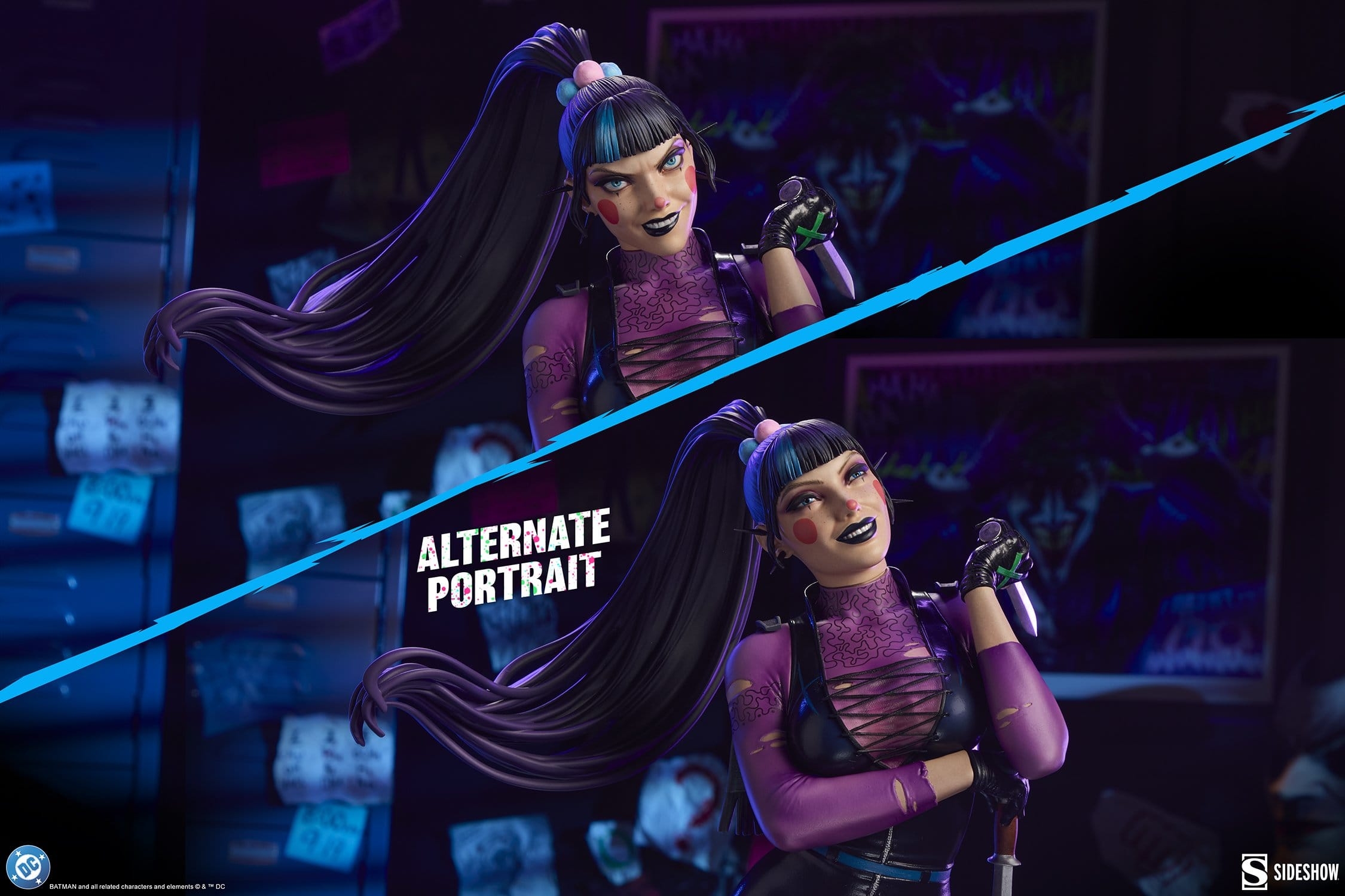 Punchline Premium Format par Sideshow Collectibles - statue 1/4 DC Comics de 55 cm