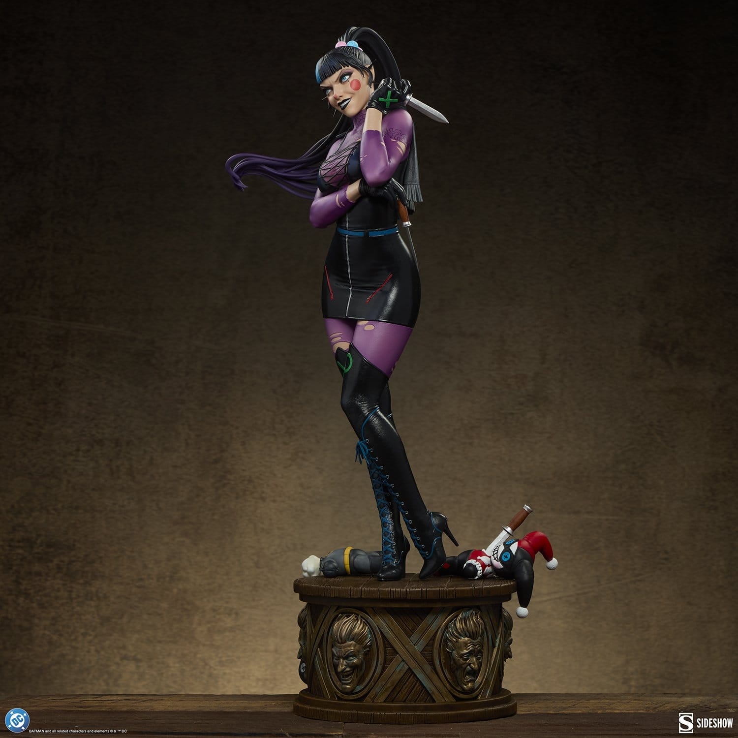 Punchline Premium Format par Sideshow Collectibles - statue 1/4 DC Comics de 55 cm