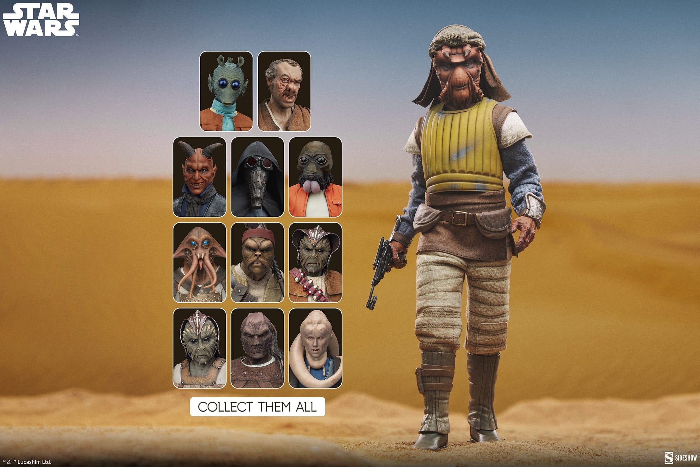 Vizam Sixth Scale by Sideshow Collectibles - Star Wars Episode VI: Return Of The Jedi 1/6 scale action figure