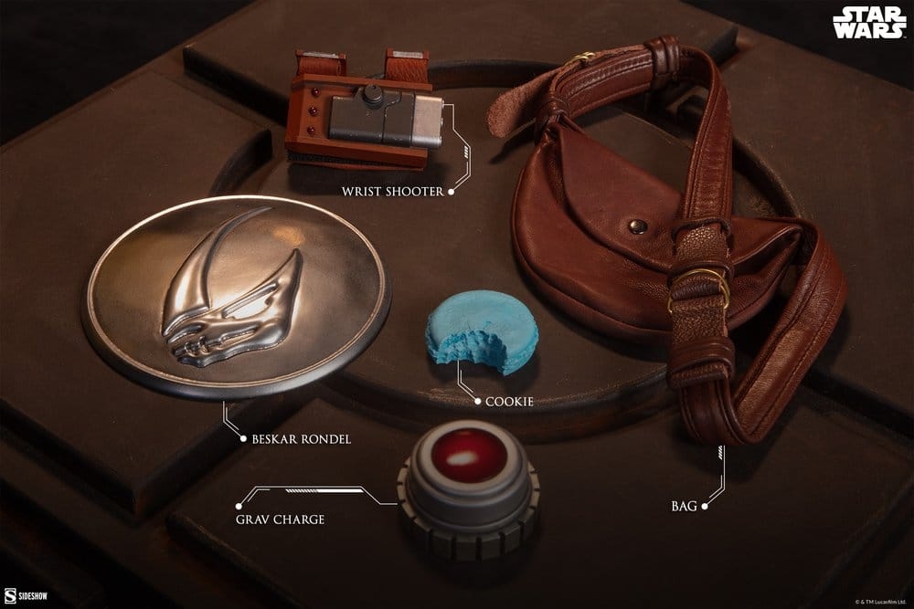 Grogu Accessories Set Life-Size by Sideshow Collectibles - Star Wars : The Mandalorian and Grogu 1/1 scale accessory