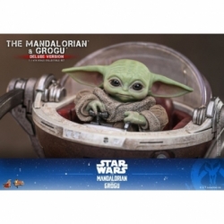 The Mandalorian e Grogu deluxe di Hot Toys - MMS872 - Star Wars: The Mandalorian e Grogu action figures in scala 1/6