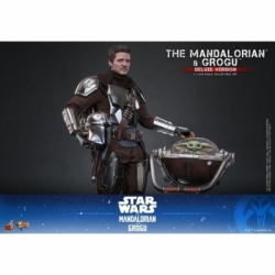 The Mandalorian and Grogu deluxe by Hot Toys - MMS872 - Star Wars : The Mandalorian and Grogu 1/6 scale action figures
