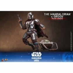 The Mandalorian and Grogu deluxe by Hot Toys - MMS872 - Star Wars : The Mandalorian and Grogu 1/6 scale action figures