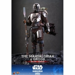 The Mandalorian and Grogu deluxe by Hot Toys - MMS872 - Star Wars : The Mandalorian and Grogu 1/6 scale action figures