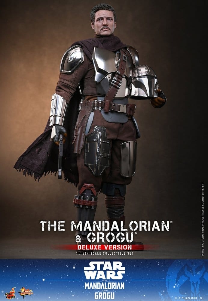 The Mandalorian and Grogu deluxe by Hot Toys - MMS872 - Star Wars : The Mandalorian and Grogu 1/6 scale action figures
