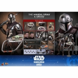 The Mandalorian and Grogu deluxe by Hot Toys - MMS872 - Star Wars : The Mandalorian and Grogu 1/6 scale action figures