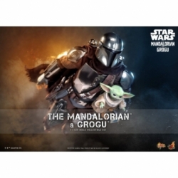 The Mandalorian e Grogu collezionista di Hot Toys - MMS871 - Star Wars: The Mandalorian e Grogu action figures in scala 1/6
