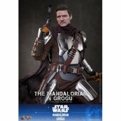 The Mandalorian e Grogu collezionista di Hot Toys - MMS871 - Star Wars: The Mandalorian e Grogu action figures in scala 1/6