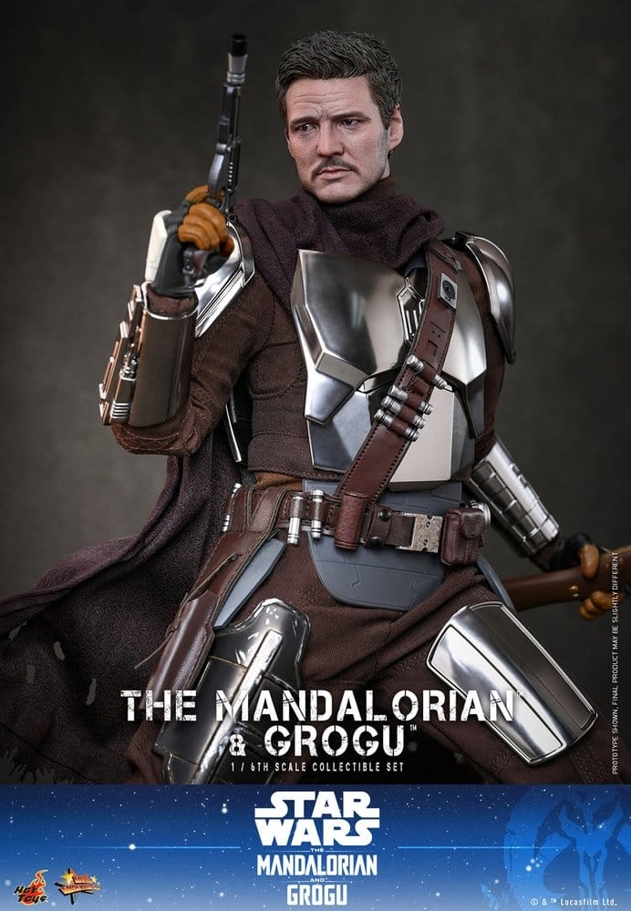 The Mandalorian and Grogu van Hot Toys collector version - MMS871 - Star Wars 1/6 schaal actiefiguren