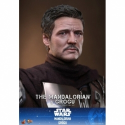 The Mandalorian e Grogu collezionista di Hot Toys - MMS871 - Star Wars: The Mandalorian e Grogu action figures in scala 1/6