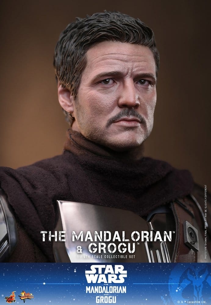 The Mandalorian and Grogu von Hot Toys collector version - MMS871 - Star Wars 1/6 Maßstab Actionfiguren