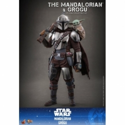 The Mandalorian e Grogu collezionista di Hot Toys - MMS871 - Star Wars: The Mandalorian e Grogu action figures in scala 1/6