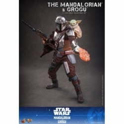 The Mandalorian e Grogu collezionista di Hot Toys - MMS871 - Star Wars: The Mandalorian e Grogu action figures in scala 1/6