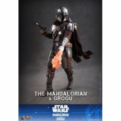 The Mandalorian e Grogu collezionista di Hot Toys - MMS871 - Star Wars: The Mandalorian e Grogu action figures in scala 1/6